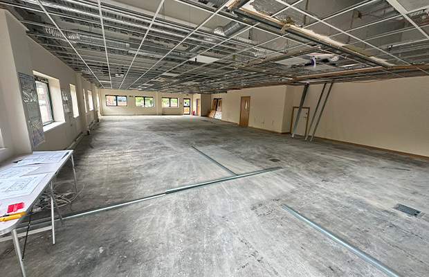 Construction of a dental space